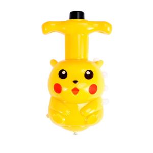 VOIDFARE ChildrenS Toy Classic Toys Music Gyro LED Light Toy Cartoon Gyro Toys Cat Action Figures Electric Spinning Top LED Flashing Light Spinning Top Rotating Gyro Toy