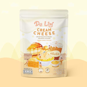 ครีมชีส เดอร์ลินี่ ชนิดผง De Lini CREAM CHEESE TOPPING POWDER