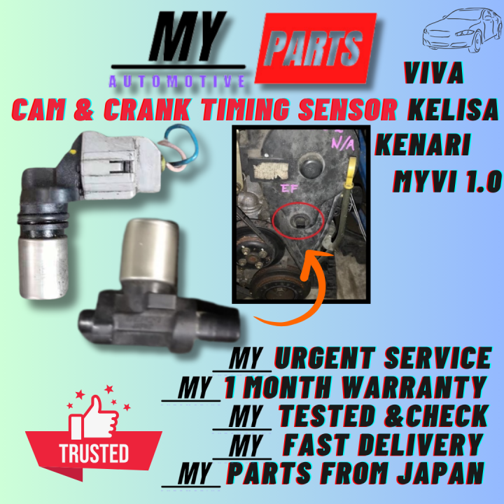 Crank Shaft & Cam Sensor Perodua Kelisa Kenari Kancil Viva Myvi Timing