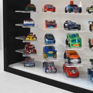 Rak Hotwheels Akrilik 45Garage Landscape Isi 60 No Header