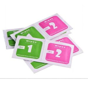 Combo 10 bộ giấy lau 1-2 đa năng (Khô - Ướt) Vệ sinh cường lực màn hình điện thoại đồng hồ kính mắt tiện lợi