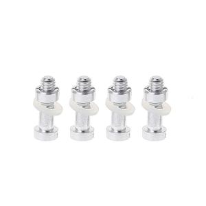 M2.5x18.5/16.5/13.5/11.5/10.5/7.5mm Screws Bolt Nut Turntable Cartridge Stylus Mounting Vinyl for LP Record Player Screw