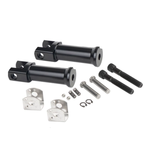 Tấm Kê chân chân đế kim loại footpeg hỗ trợ xe máy hành khách footpeg hỗ trợ chỗ gác chân trái phải cho 2018-2024