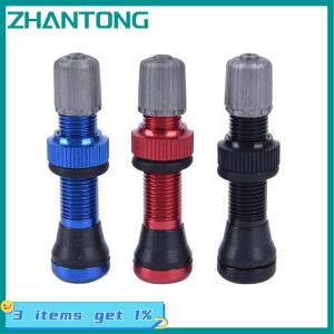 ZHANTONG Bicycle Schrader Tubeless Valve Bike Valve Rim Wheel Tubeless Tire Tyre Valve
