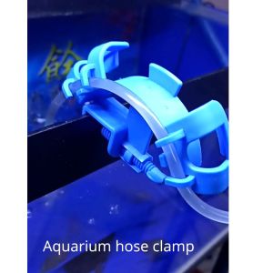 Aquarium hose holder/aquarium hose clamp for water change