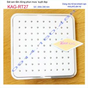 [HCM]Bát sen tắm đứng KAG-RT27 đầu sen cây phun mưa tia nước đều mạnh thiết kế sang trọng lắp cho mọi sen tắm đứng