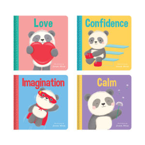 4 Board Books To Learn About Love Confidence Calm & Imagination