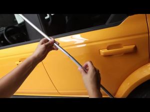 mv1 Car Rear Trunk Cargo Luggage Insolation Mesh Block Bezel Net For Ford Bronco 2021 2022 2023+ 4-Door Interior Accessories B9K4H
