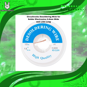 Circuitrocks Desoldering Wick for Solder Electronics 0.8mm Wide and 1.5m Long