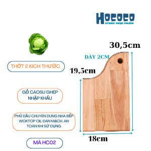 Thớt gỗ thớt gỗ decorthớt chim cánh cụt gia công tại xưởng phủ dầu an toàn thực phẩm -HCM