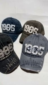 Topi impor Model Korea Fashion Cowok Cewek 1985 Jeans