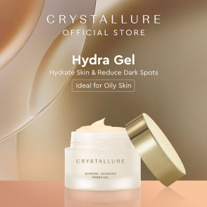 [NEW FORMULA!] Crystallure Supreme Advanced Hydra Gel 50 g - Hydrating Moisturizer Pelembap dengan 3% Peptide Complex & Hyaluronic Acid