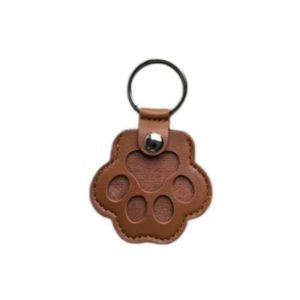 YUBAGUANB Creative Cat Claw Keychain Cute Kitty Pet Hair Storage Bag Funny PU Leather Dogs Paw Pendant Backpack Decor