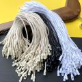 200 pcs Hang Tag String Loop Pins with Lock Pin - Cotton/PP/Wax-Coated Garment Fasteners. 