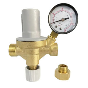 1/2" Automatic Water Filling Valve Observing the water-pressure Filling water valve with pressure gauge Pressure reducing valve