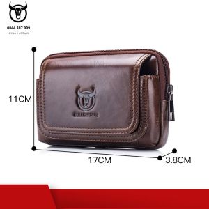 Túi đeo hông đựng điện thoại đeo thắt lưng cao cấp BULLCAPTAIN