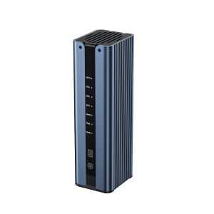 ACASIS NVMe SSD Enclosure｜8TB Capacity｜Ultra-Fast 1000MB/s Transfer｜One-Click Offline Clone｜RAID1/RAID0 Modes｜2230/2242/2260/2280 M.2 Support｜TurboCool Fan (50% Cooling Boost)｜M.2 NVMe to USB-C 3.2 Gen2
