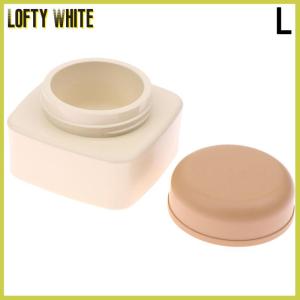 Lofty White 5 20g Empty Plastic Nail Art Cosmetic Square Containers Jar Face Cream Pot Nail Gel Powder Box Makeup Lotion Tool Packaging