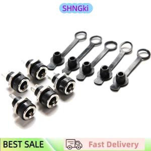 SHNGki 4MIZdsak 1pc Waterproof 5.5 x2.1mm DC Socket Power Jack Plug Female Mount Connector