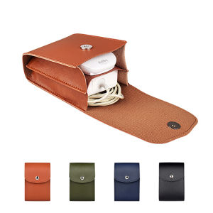 EverTonerแล็ปท็อปเก็บกระเป๋าหนังPU Charge Pouch Travel Organizerแผ่นU-Diskข้อมูลสำหรับMacbookอุปกรณ์ติดโน๊ตบุ๊ค