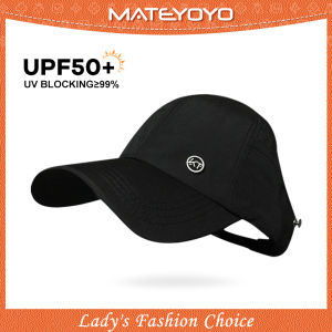 MATEYOYO หมวกกระบังแสงหมวกแก๊ปแฟชั่นสำหรับผู้หญิงหมวกเบสบอลทรงหางม้าสูงสำหรับหมวกมีกระบังฤดูร้อนหมวกป้องกันแสงแดดกีฬากลางแจ้งในเมืองหมวกกันแดดเหมาะสำหรับการเดินทางกลางแจ้งช้อปปิ้งปีนเขา