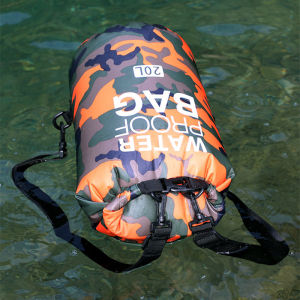Ocean Pack Waterproof Backpack PVC Double Shoulder Waterproof Bag Bucket Bag Fishing Dry Bag outdoor travel bag