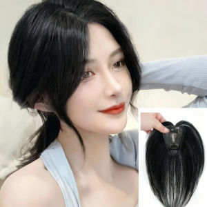 Gray Wig Piece Thin and Translucent No Line Showing Hair Piece No Bottom Leakage Lit not Blooming