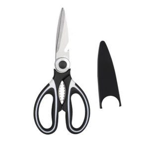 Black Heavy Duty Tailor Scissor Stainless Steel Fabric Scissor For Cutting Leather Paper Household