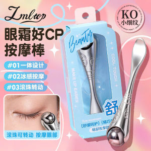 Cây Lăn Massage Mắt Inox Cao Cấp Dụng Cụ Massage Mắt Đầu Bi Inox Cầm Tay Lăn Mắt Thư Giãn Da Mặt