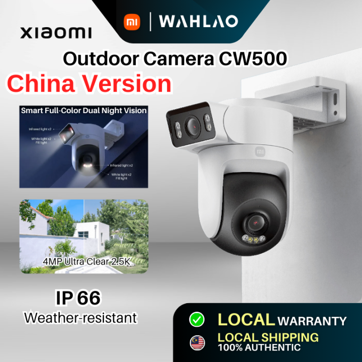 Xiaomi Outdoor Camera CW500 Dual Camera version 4MP Ultra