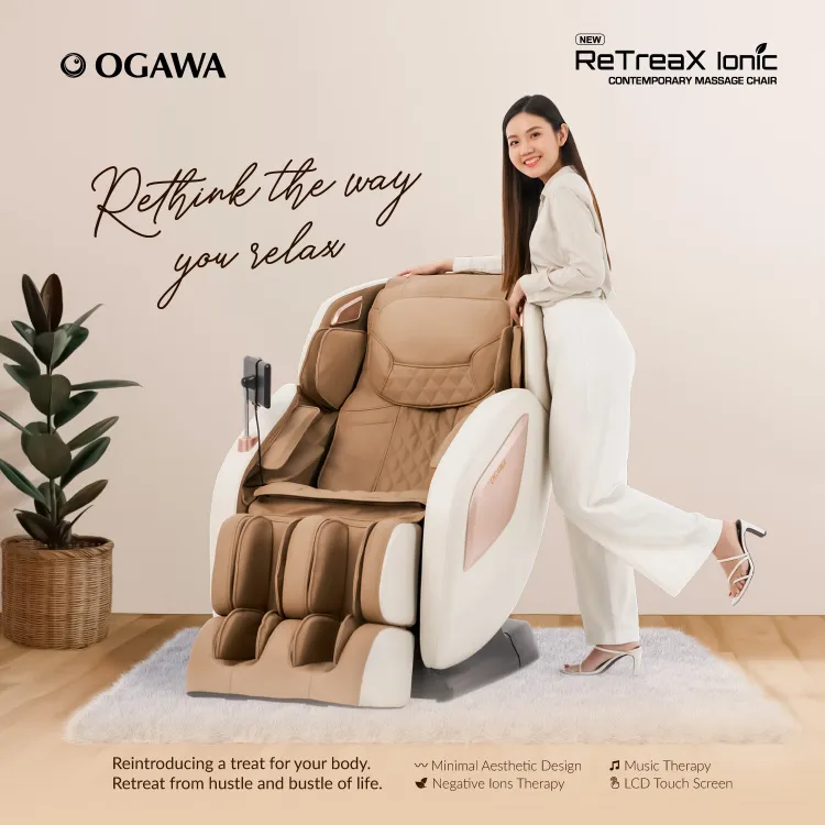 Ogawa 3d retreat online massage chair