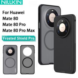For Huawei Mate 80 Pro Max Phone Case Nillkin Super Frosted Shield Pro Magnetic Hard PC+TPU Shell Shockproof Back Cover