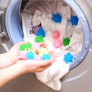 Magic Laundry Ball / Bola Karet Pembersih Pakaian Anti Kusut / Alat Pembersih Baju Mesin Cuci Pengering