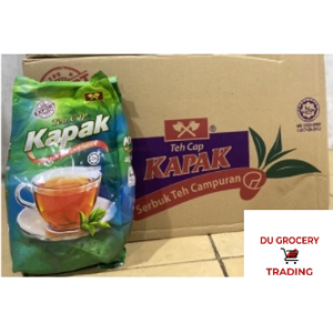 Serbuk Teh Campuran Cap Kapak 1kg x 20 Packs (20kg) Sekotak - Black Tea Powder Cap Kapak Thailand Box