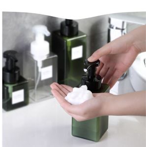 Foaming Soap Dispensers Pump Foam Mousse Generator Refillable Bottles for Liquid Soap Dish Soap Body Wash