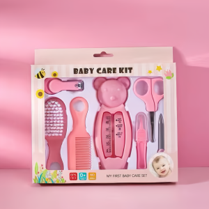 Baby care 7-piece set Baby Care Kit Grooming Nail Personal Care Complete Set Portable Newborn Nail Clipper Safety Care Set