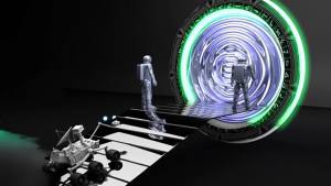 Đầu hổ   Đồng hồ điện tử hiển thị tiếng Anh Panda khổng lồ phi hành gia digital watch Đồng hồ điện tử cho trẻ em