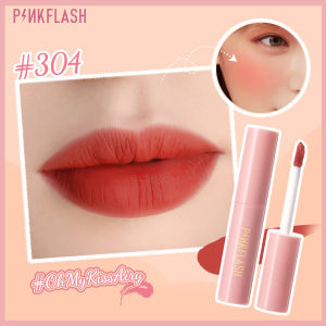 PINKFLASH OhMyKissAiry 3 In 1 Kiss Air Matte Liquid Lipstick & Blush & Eyeshadow Waterproof Long-lasting Lip & Cheek Tint Double Use 16 Colors