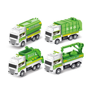 Minwen รถดับเพลิงของเล่นสำหรับเด็กโมเดลรถบรรทุกเพื่อสุขอนามัยใช้ในรถของเล่นสำหรับเด็กผู้ชายสำหรับเป็นของขวัญ