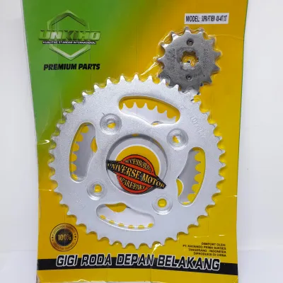 GIR SET SUPRA FIT NEW GEAR DEPAN BELAKANG REVO ABS BLADE KARISMA
