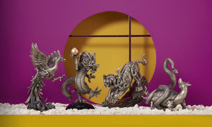 Royal Selangor Benevolence Collection Black Tortoise LG