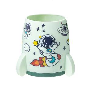 Pen Vase Pencil Pot Makeup Brush Holder Stationery Desktop Plastic Desk Organizer Container School Office Supplies