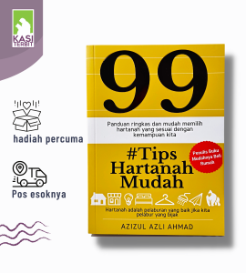 ( Kasi Terbit ) Buku 99 #Tips Hartanah Mudah - Azizul Azli Ahmad - Tips-tips tentang hartanah daripada penulis melalui pengalamannya