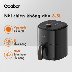 Thanh Lý Nồi chiên không dầu Gaabor AF-35M01A/ AF-35M02A dung tích 3.5L nút cơ chống dính tiện lợi đa năng mini nhỏ gọn