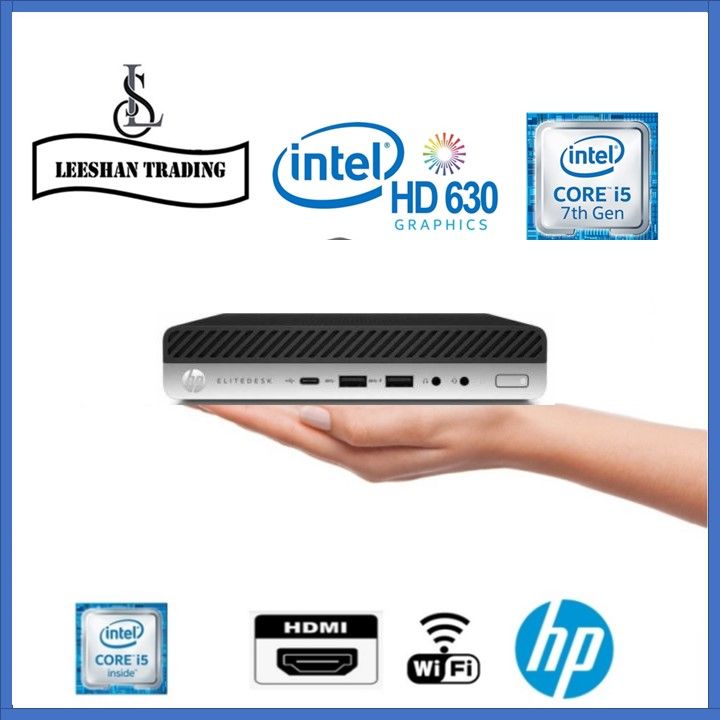 HP EliteDesk 800 G3 DM i5 16GB/256GB＋1TB HP EliteDesk 800 G3 - Mini desktop - 1 x Core i5 6500T / 2.5 GHz