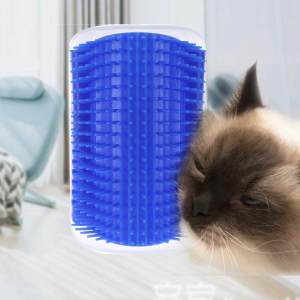 SG Removable Cat Corner Scratching Rubbing Brush Pet Hair Removal Massage Comb  Pet Grooming Cleaning Supplies