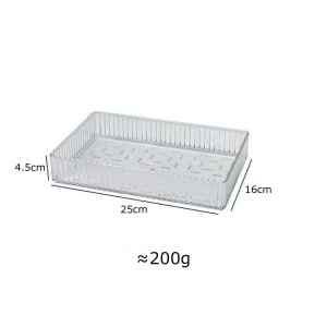 Khay Chia Ngăn Kéo Trong Suốt Khay Nhựa Đựng Mĩ Phẩm Có Thể Xếp Chồng-CA666