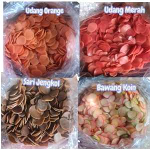 Kerupuk Mentah Enak & Gurih Berbagai Varian Rasa Khas Indonesia Harga Kiloan Kemasan 250g-5kg.