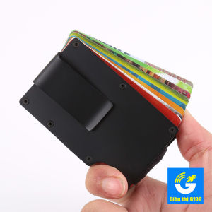 [HCM]Ví kẹp đựng thẻ ngân hàng thẻ ATM công nghệ RFid chống scan