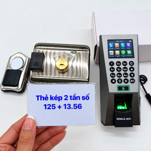 Thẻ Cảm Ứng 2 tần số 125 + 13.56 (Dual Card) Chỉ Đọc Không Sao Chép Dễ Sử Dụng Cho Chấm Công Kiểm Soát Cửa
